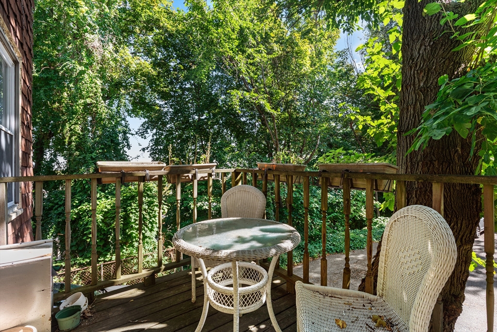 227 Winchester Street, Unit A Brookline, MA 02446 - Photo 18 of 18 a view of a patio in the backyard