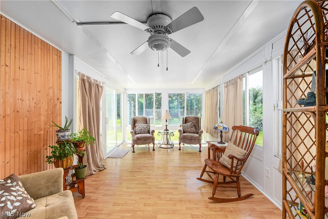 21399 Mastick Road Cleveland, OH 44126 - Photo 21 of 47 Sunroom / solarium with plenty of natural light and ceiling fan