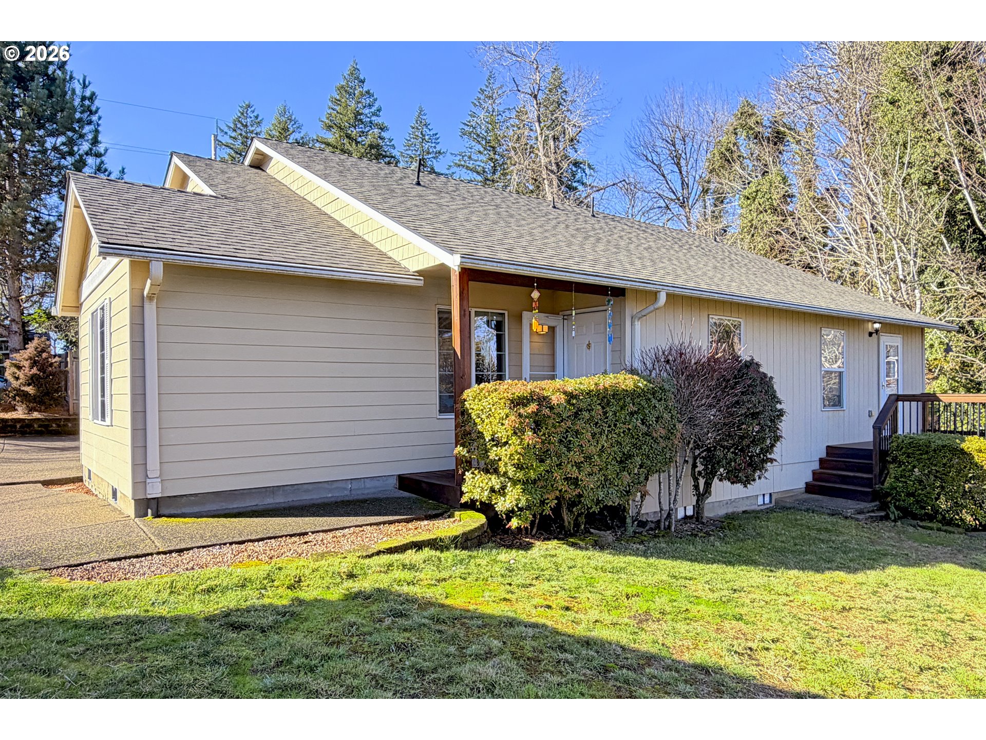38029 Marcella Court Sandy, OR 97055 - Photo 25 of 29 a view of a house with yard and plants