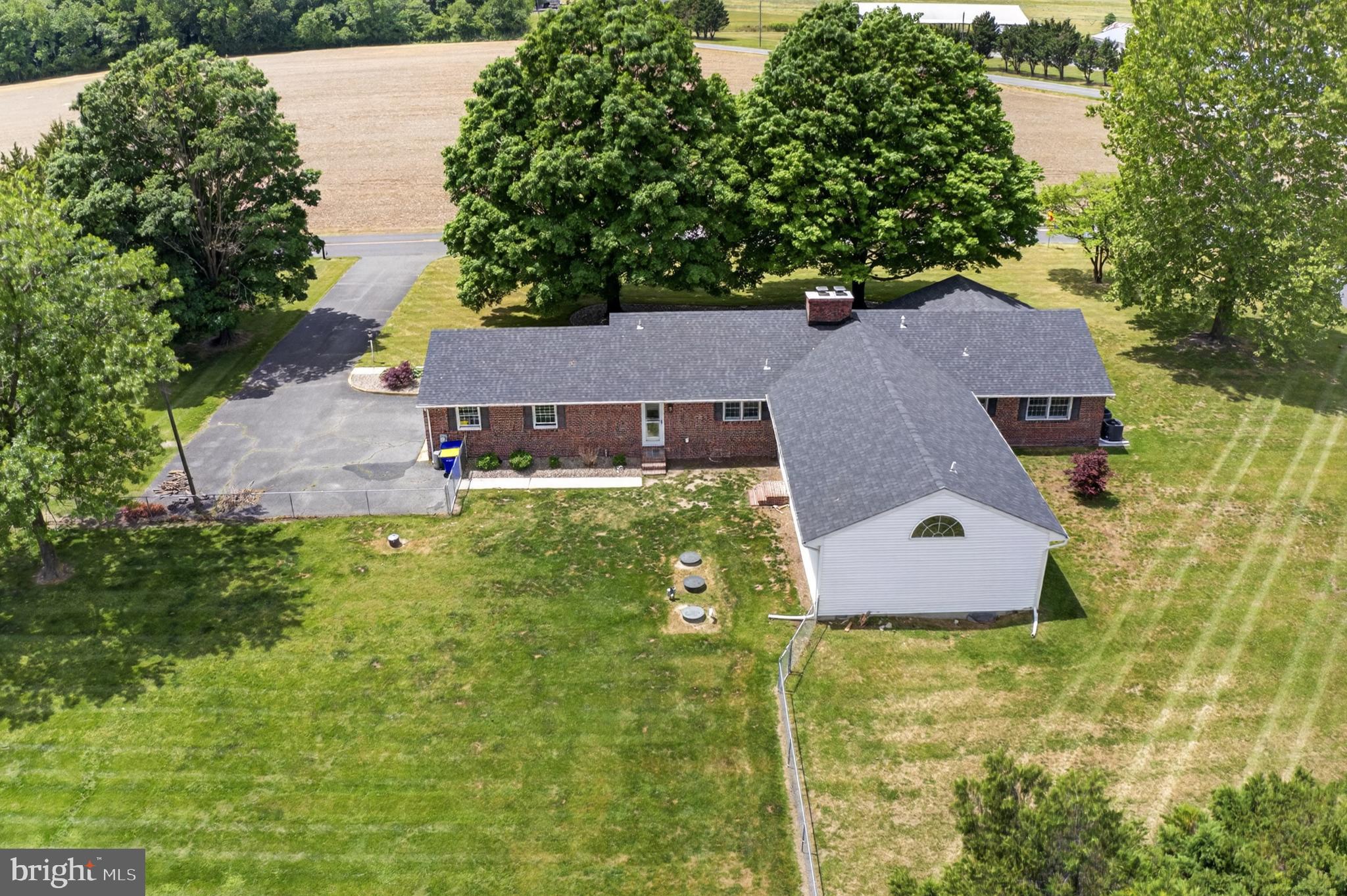 30077 Fire Tower Road Laurel, DE 19956 - Photo 82 of 87 an aerial view of residential house with outdoor space and trees all around