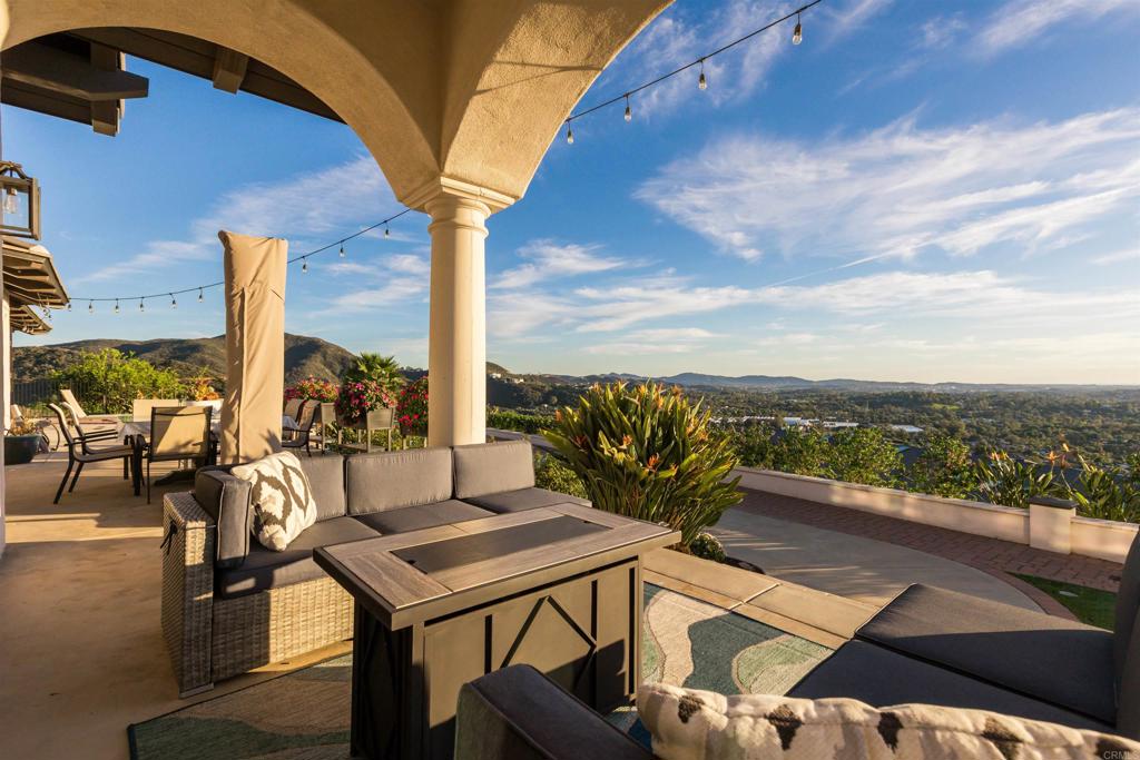 1966 Las Lomas Vista, CA 92084 - Photo 19 of 48 a view of a terrace with furniture