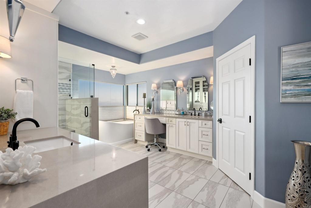 1966 Las Lomas Vista, CA 92084 - Photo 29 of 48 a large white kitchen with a refrigerator a sink stainless steel appliances and cabinets