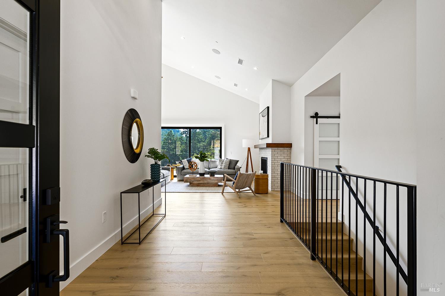 573 Wagnon Road Sebastopol, CA 95472 - Photo 4 of 53 Expansive front entry with high pitched ceilings.
