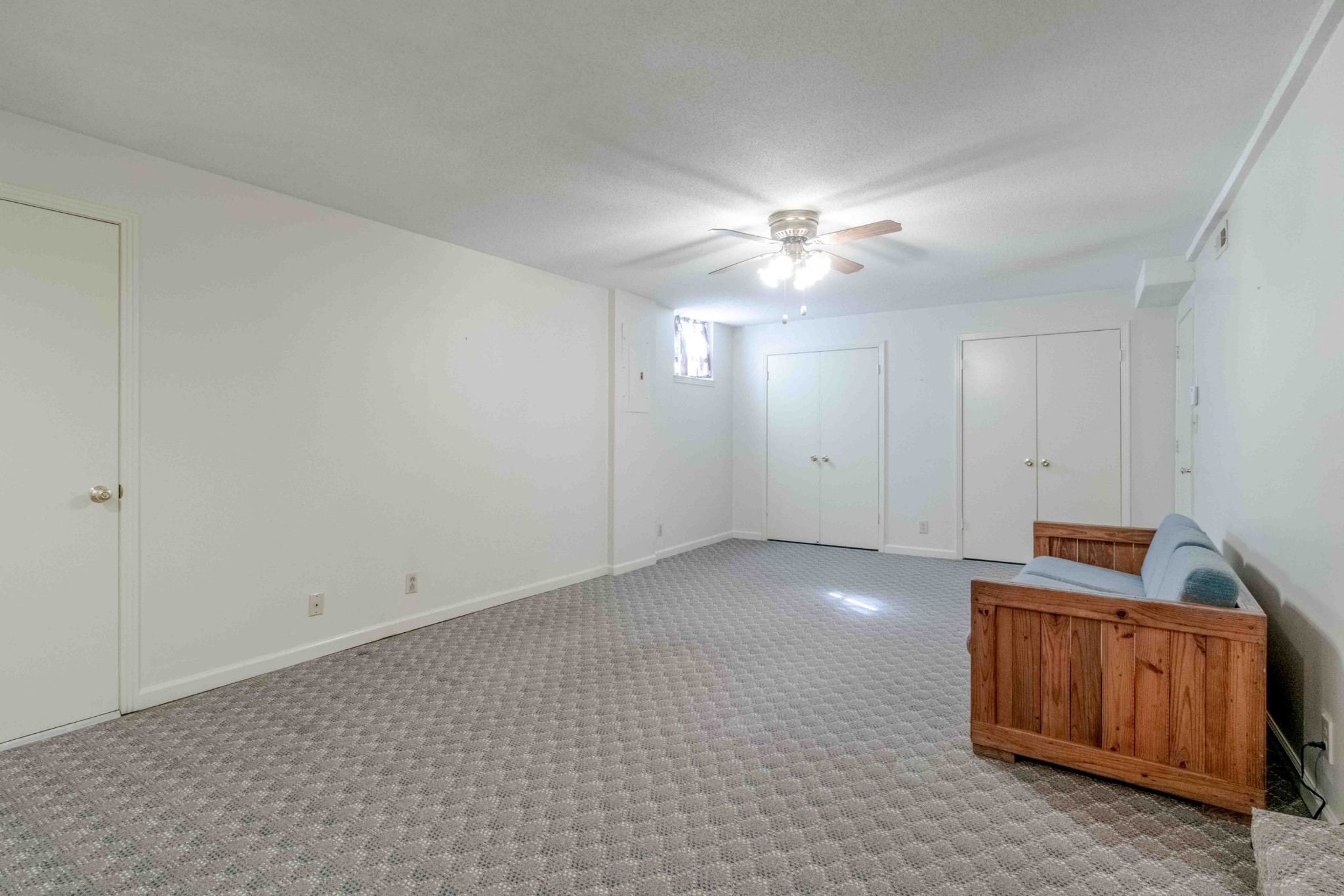 4316 Memory Lane Adams, TN 37010 - Photo 32 of 45 a view of a room with a ceiling fan and wooden floor