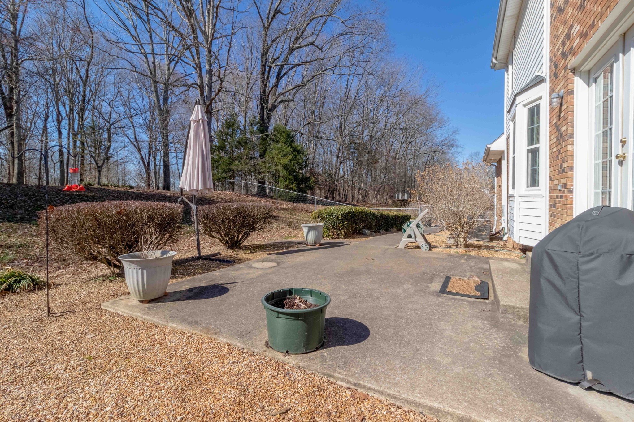 4316 Memory Lane Adams, TN 37010 - Photo 39 of 45 a view of a backyard with table and chairs