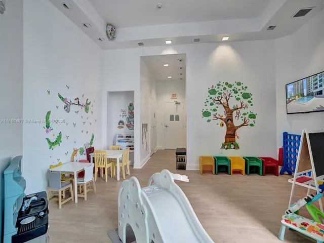 a city view with tall buildings