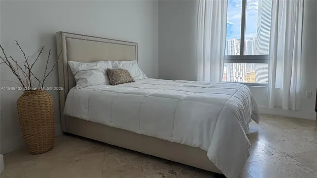 a front view of a residential apartment building