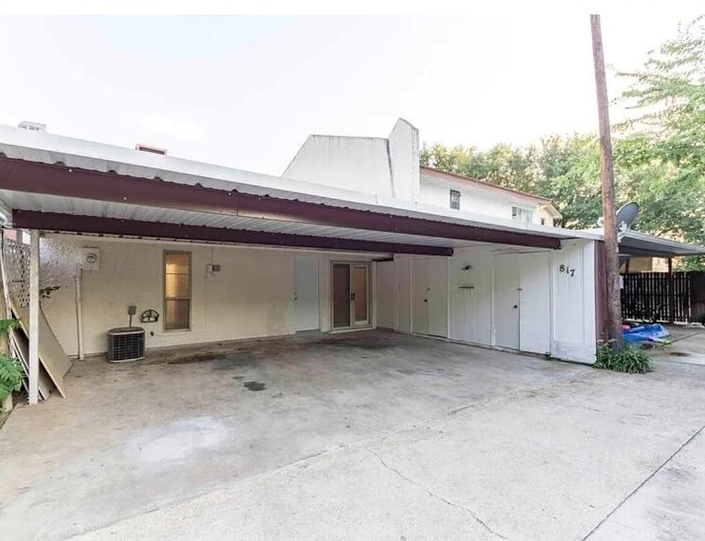 817 West Rochelle Road Irving, TX 75062 - Photo 21 of 21 a view of a house with a garage