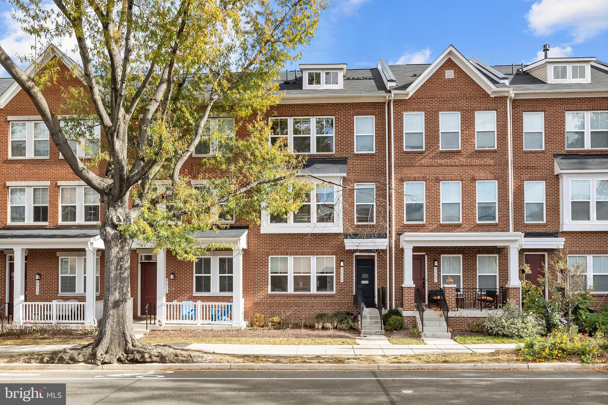 4509 12th Street Northeast Washington, DC 20017 - Photo 1 of 45 a front view of residential houses