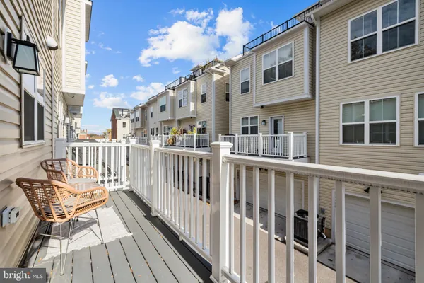 a view of a house with a deck