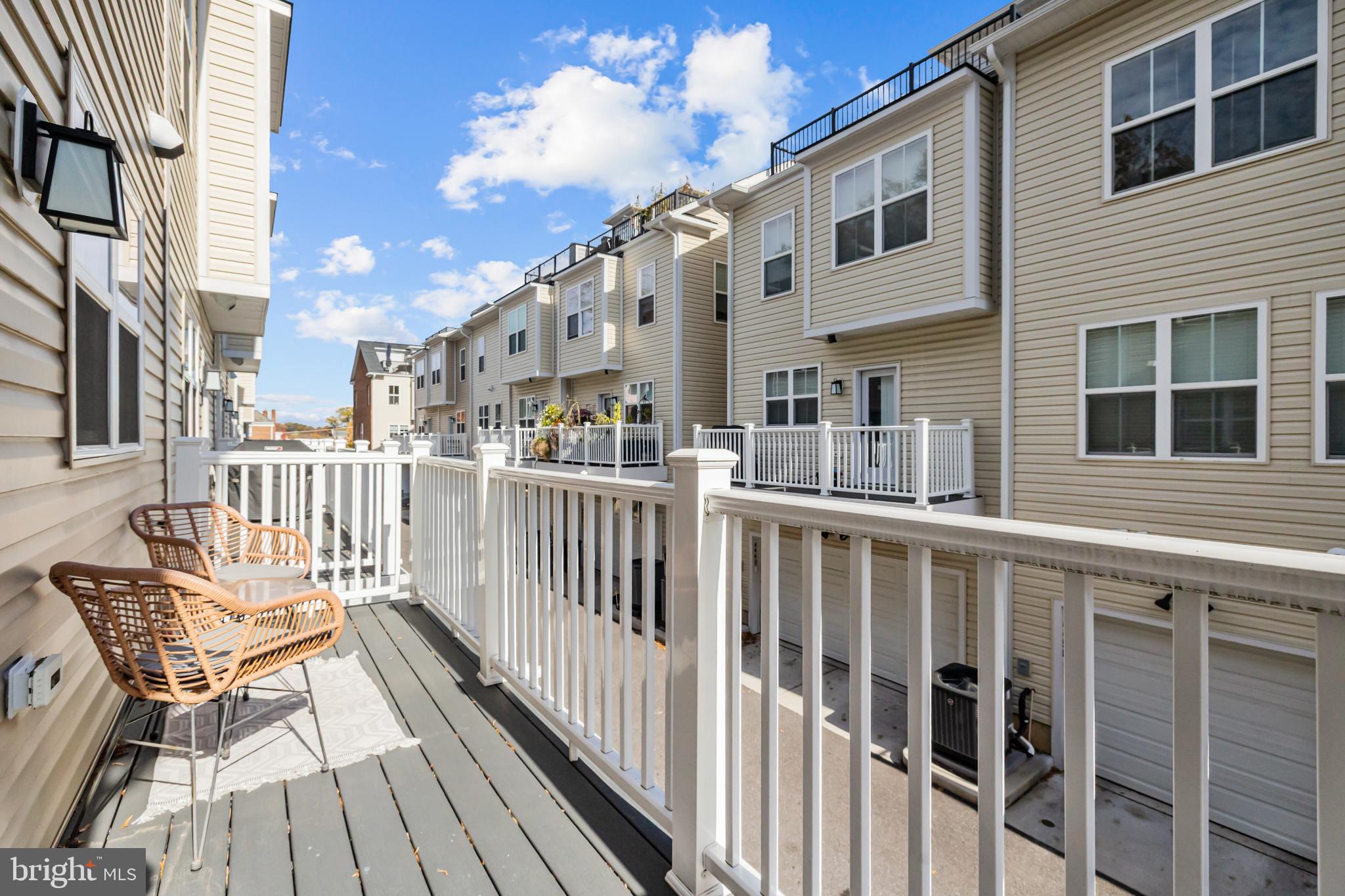 4509 12th Street Northeast Washington, DC 20017 - Photo 17 of 45 a view of a house with a deck