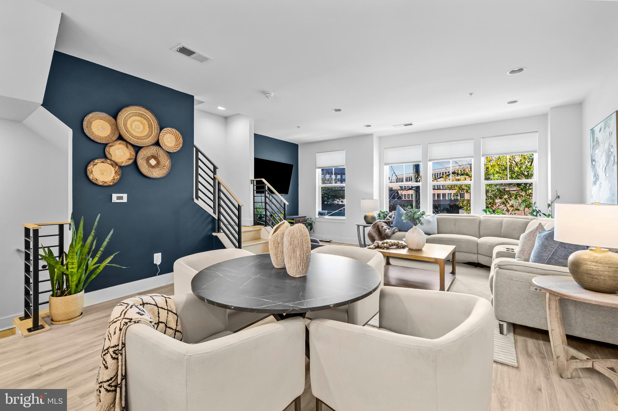 4509 12th Street Northeast Washington, DC 20017 - Photo 2 of 45 a living room with furniture and a large window