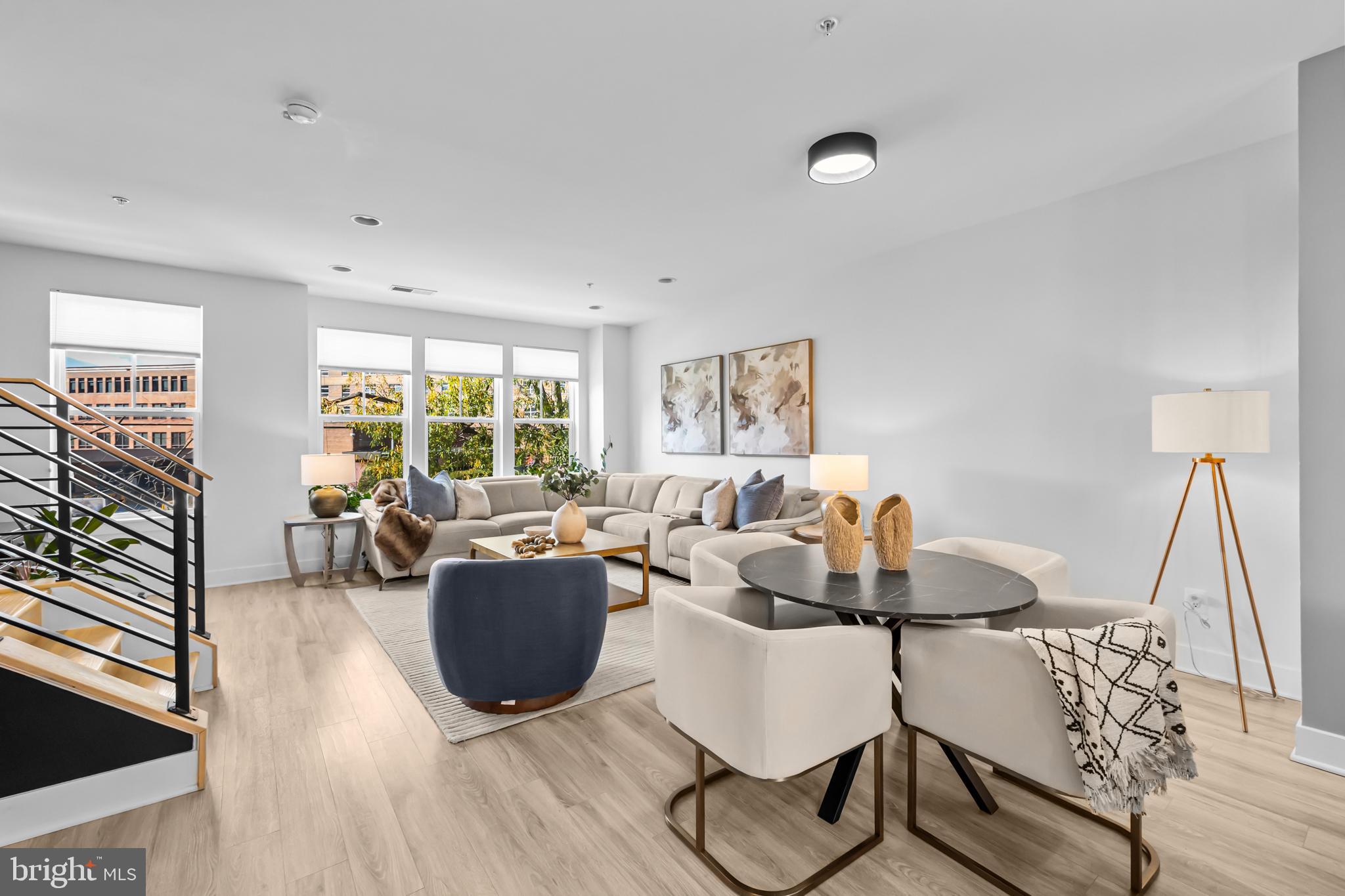 4509 12th Street Northeast Washington, DC 20017 - Photo 3 of 45 a living room with furniture and a large window