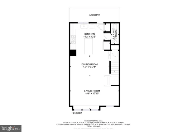 a picture of a bench in front of a wall