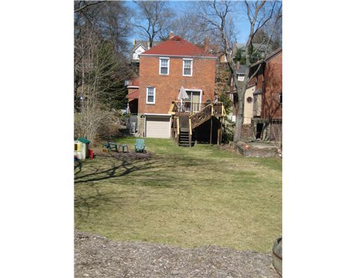 2935 Fernwald Road Pittsburgh, PA 15217 - Photo 14 of 14 Exterior Back. Large Rear Yard with Double Lot