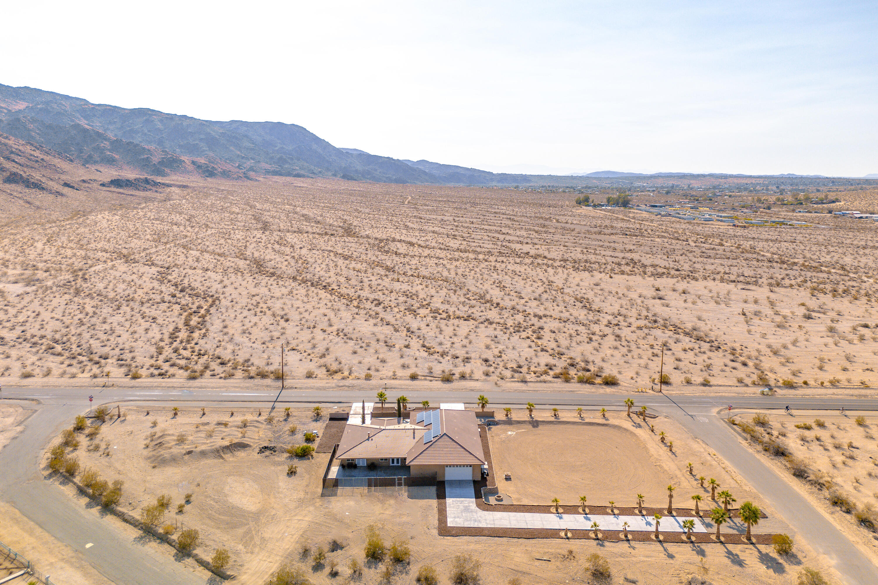 7225 Adobe Road Twentynine Palms, CA 92277 - Photo 2 of 78 80-Aerial-Back-View