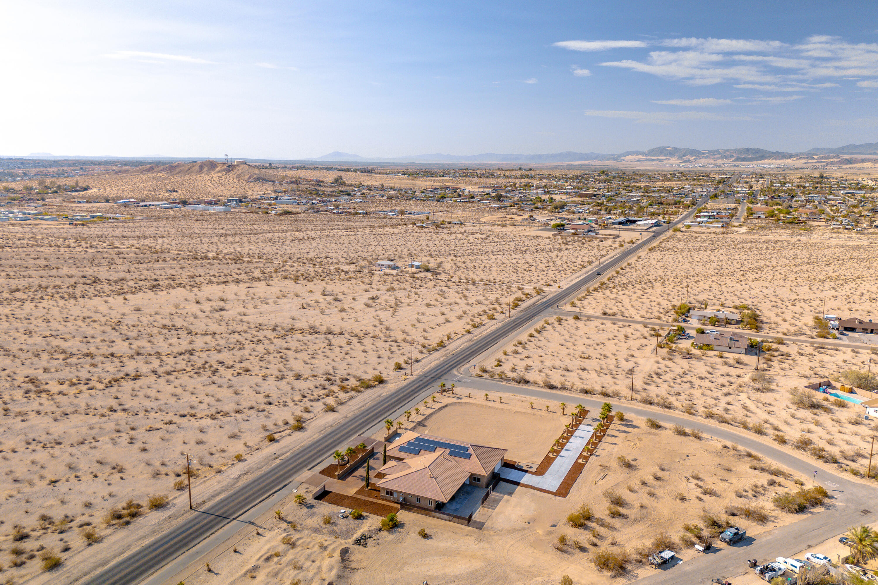 7225 Adobe Road Twentynine Palms, CA 92277 - Photo 77 of 78 81-Aerial-Back-View