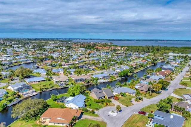 a front view of a house with patio
