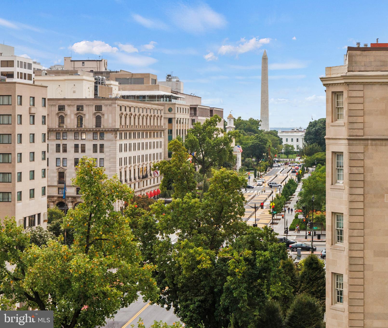 1108 16th Street Northwest, Unit 504 Washington, DC 20036 - Photo 17 of 22 a view of a city with tall buildings