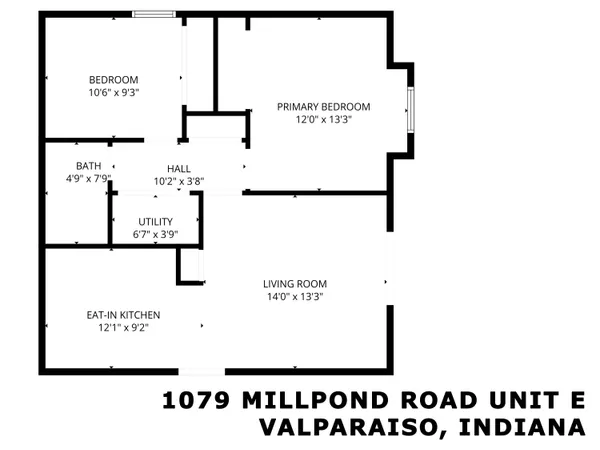 $186,900 | 1079 Millpond Road, Unit E, Valparaiso, IN 46385