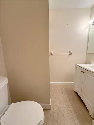 a bathroom with a toilet