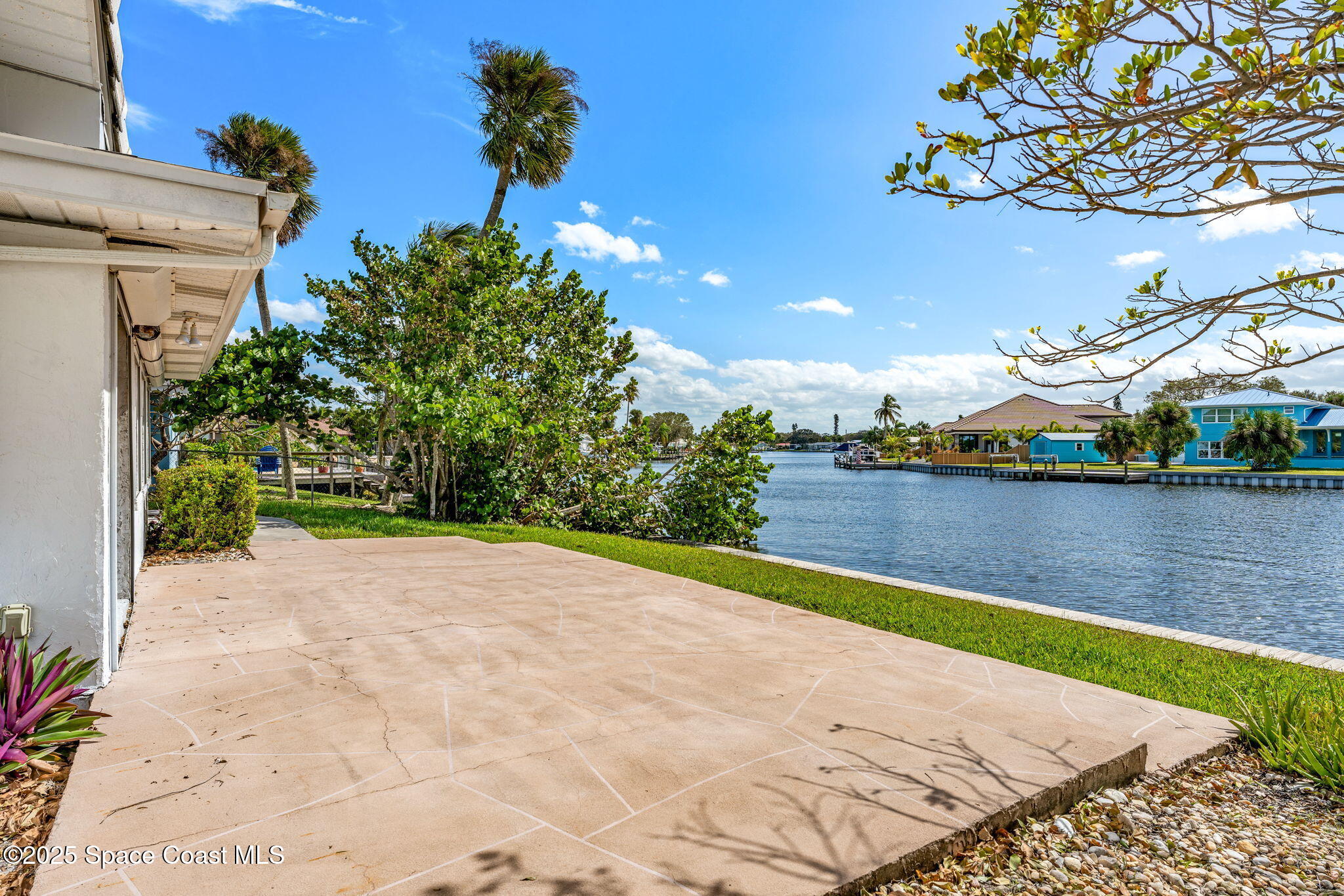 272 Bahama Boulevard Cocoa Beach, FL 32931 - Photo 37 of 63 a view of an outdoor space and a lake view
