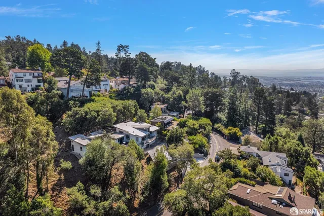 a view of a yard with an outdoor space