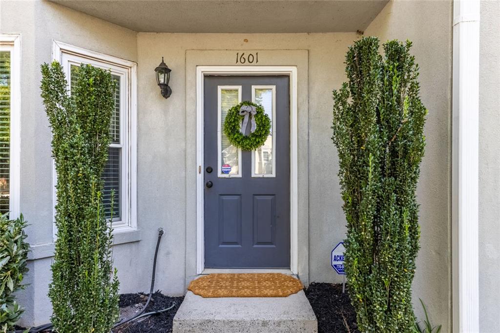 view of an entryway of the house