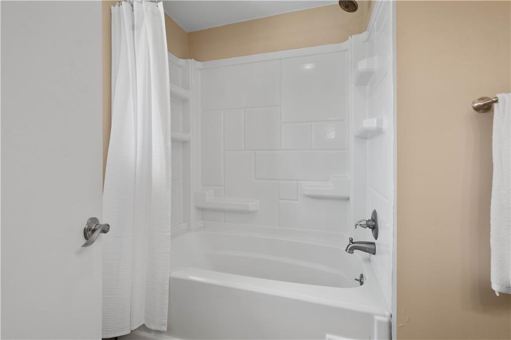 127 George Street Turtle Creek, PA 15145 - Photo 19 of 34 a close up of a bathtub curtain