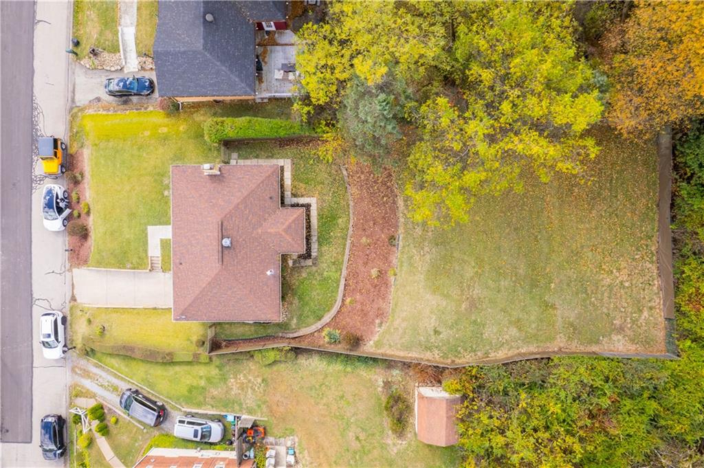 127 George Street Turtle Creek, PA 15145 - Photo 33 of 34 an aerial view of residential house with outdoor space and swimming pool