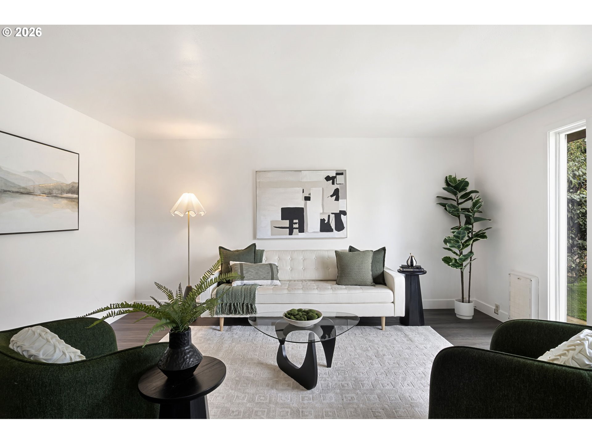 1885 Churchill Street Eugene, OR 97405 - Photo 3 of 45 a living room with furniture and a potted plant