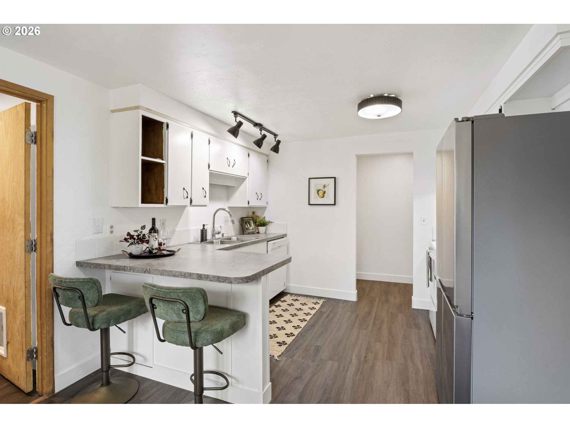 1885 Churchill Street Eugene, OR 97405 - Photo 6 of 45 a view living room with furniture and wooden floor
