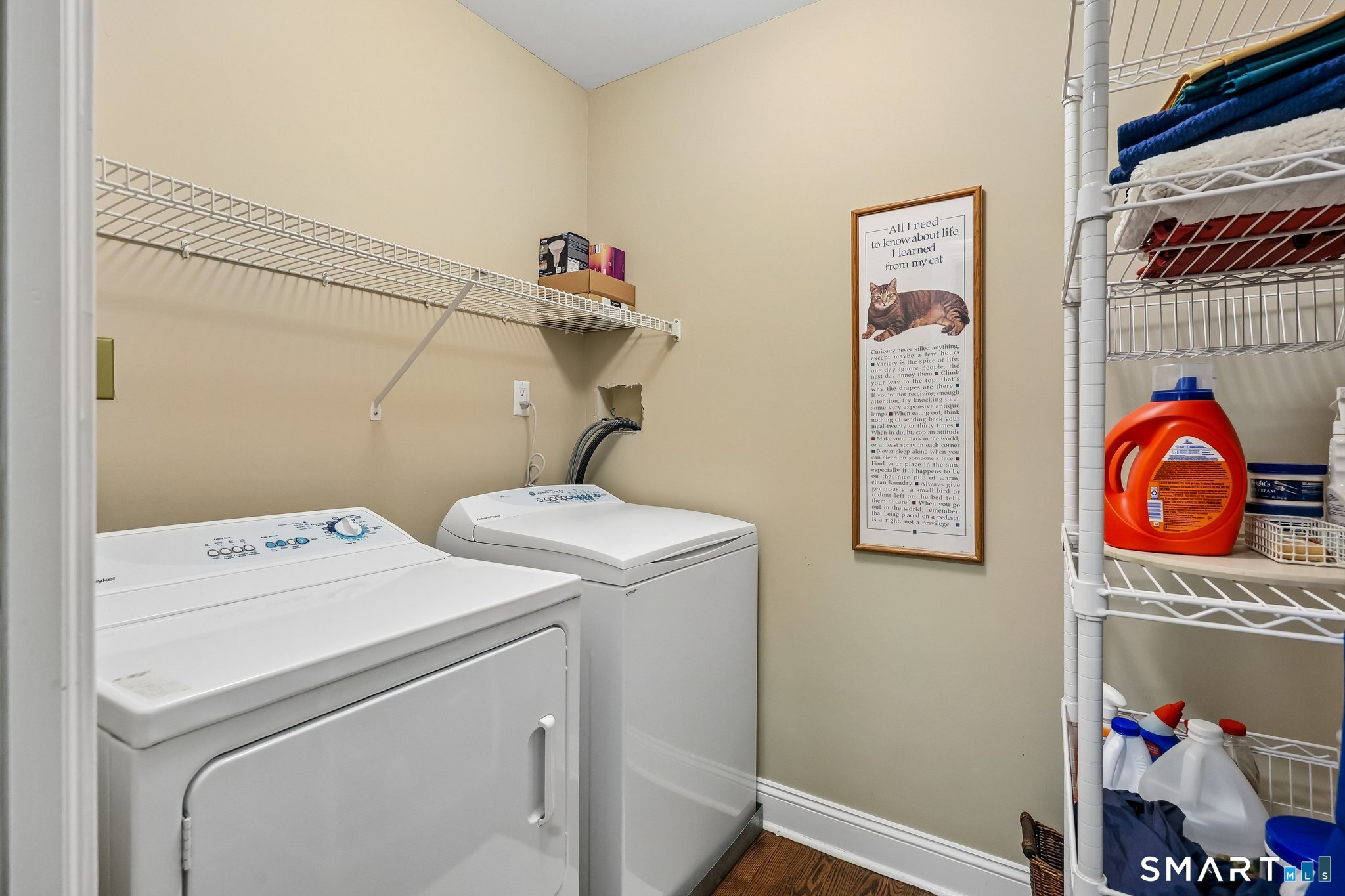 72 Strawberry Hill Road Madison, CT 06443 - Photo 20 of 40 There are two laundry areas in this home. This laundry room is located adjacent to the guest bath