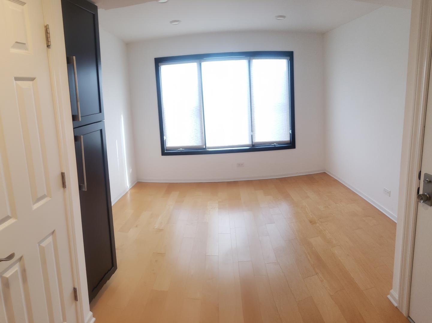 8350 West Addison Street, Unit 201 Chicago, IL 60634 - Photo 11 of 41 an empty room with wooden floor and windows