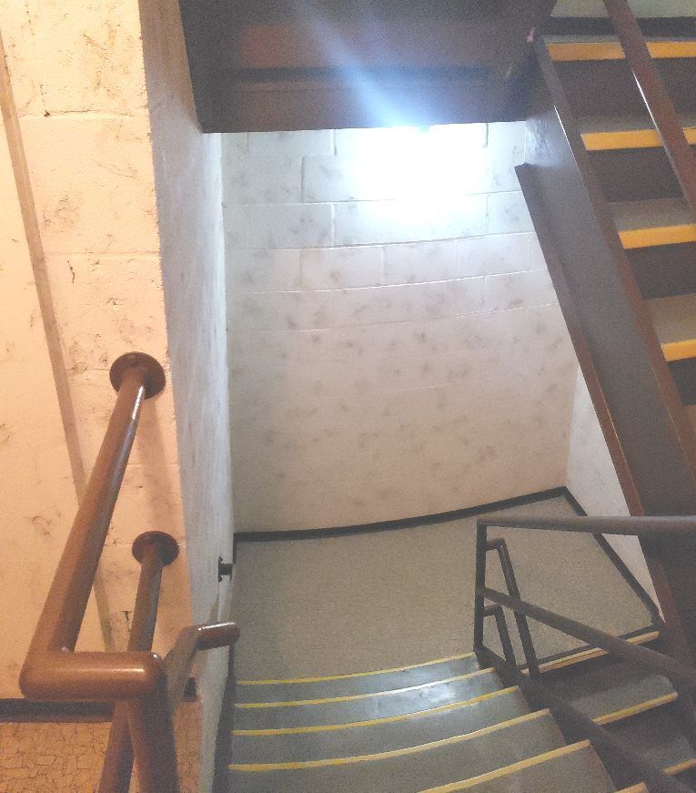 8350 West Addison Street, Unit 201 Chicago, IL 60634 - Photo 33 of 41 a view of staircase with white walls and railing