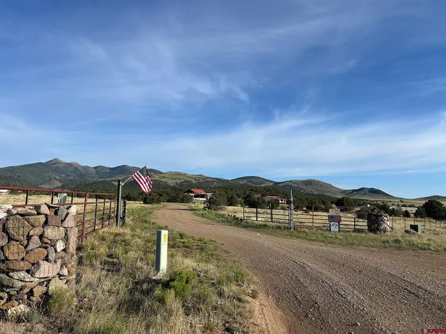 a view of houses with city view