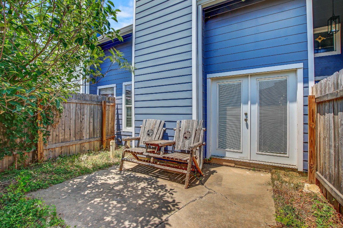 1010 West Rundberg Lane, Unit 24 Austin, TX 78758 - Photo 12 of 24 View of patio featuring french doors