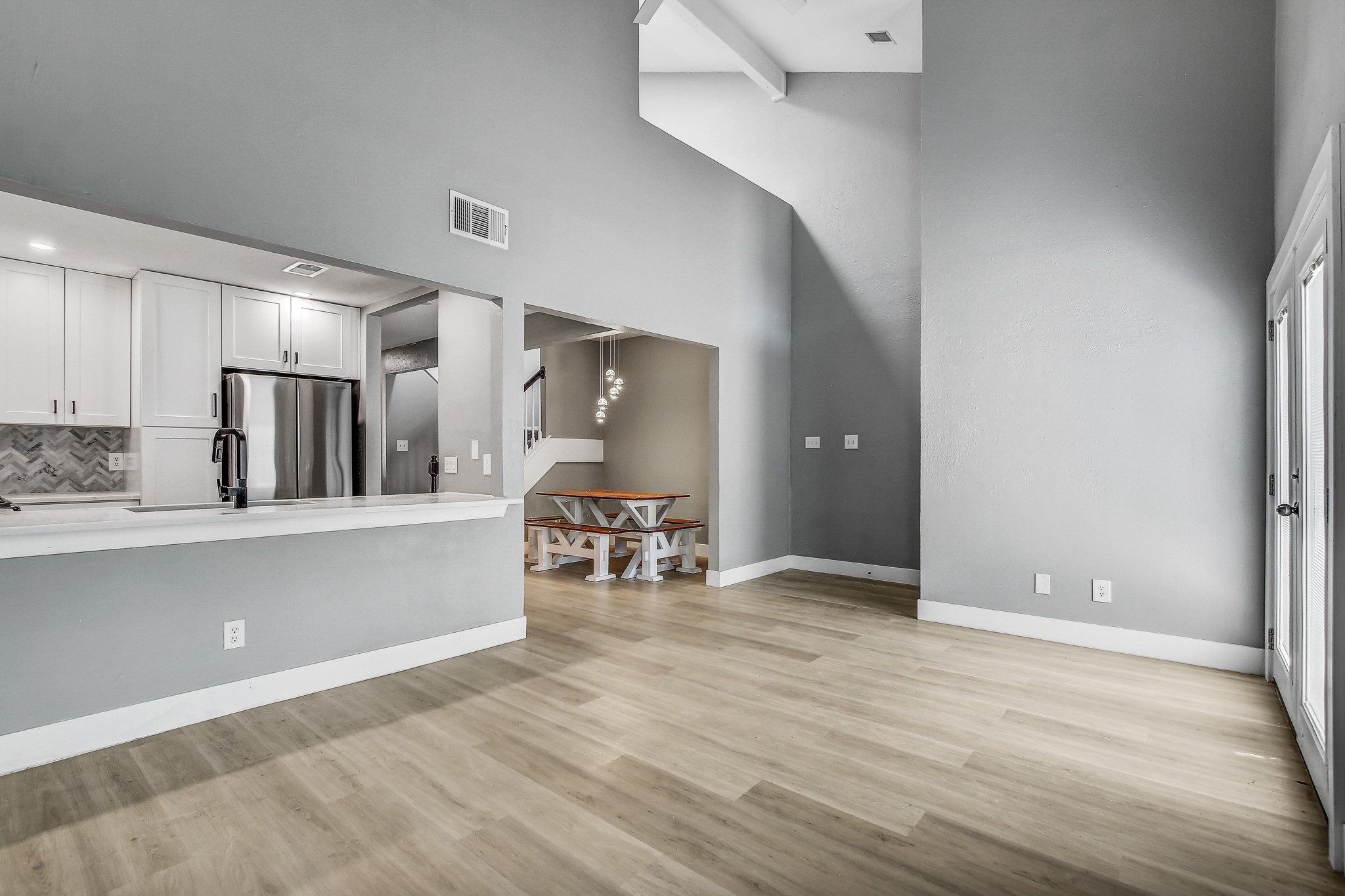 1010 West Rundberg Lane, Unit 24 Austin, TX 78758 - Photo 3 of 24 a view of kitchen with furniture and refrigerator