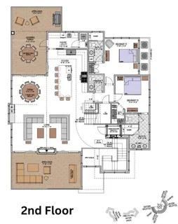 a picture of a bench in front of a window