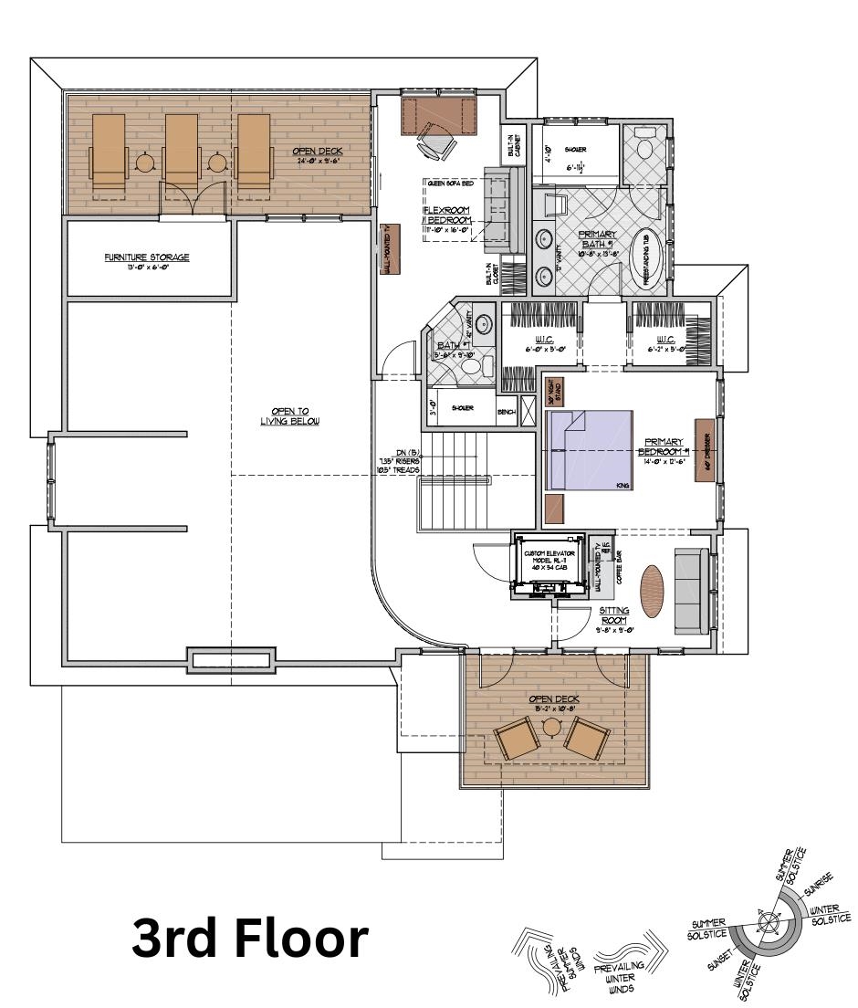 245 57th Street Avalon, NJ 08202 - Photo 50 of 50 a picture of a bench in front of a window