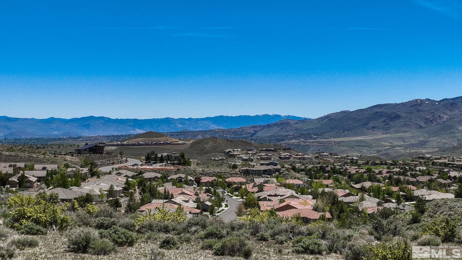 8674 Eagle Chase Trail Reno, NV 89523 - Photo 40 of 40 an aerial view of residential house and green space