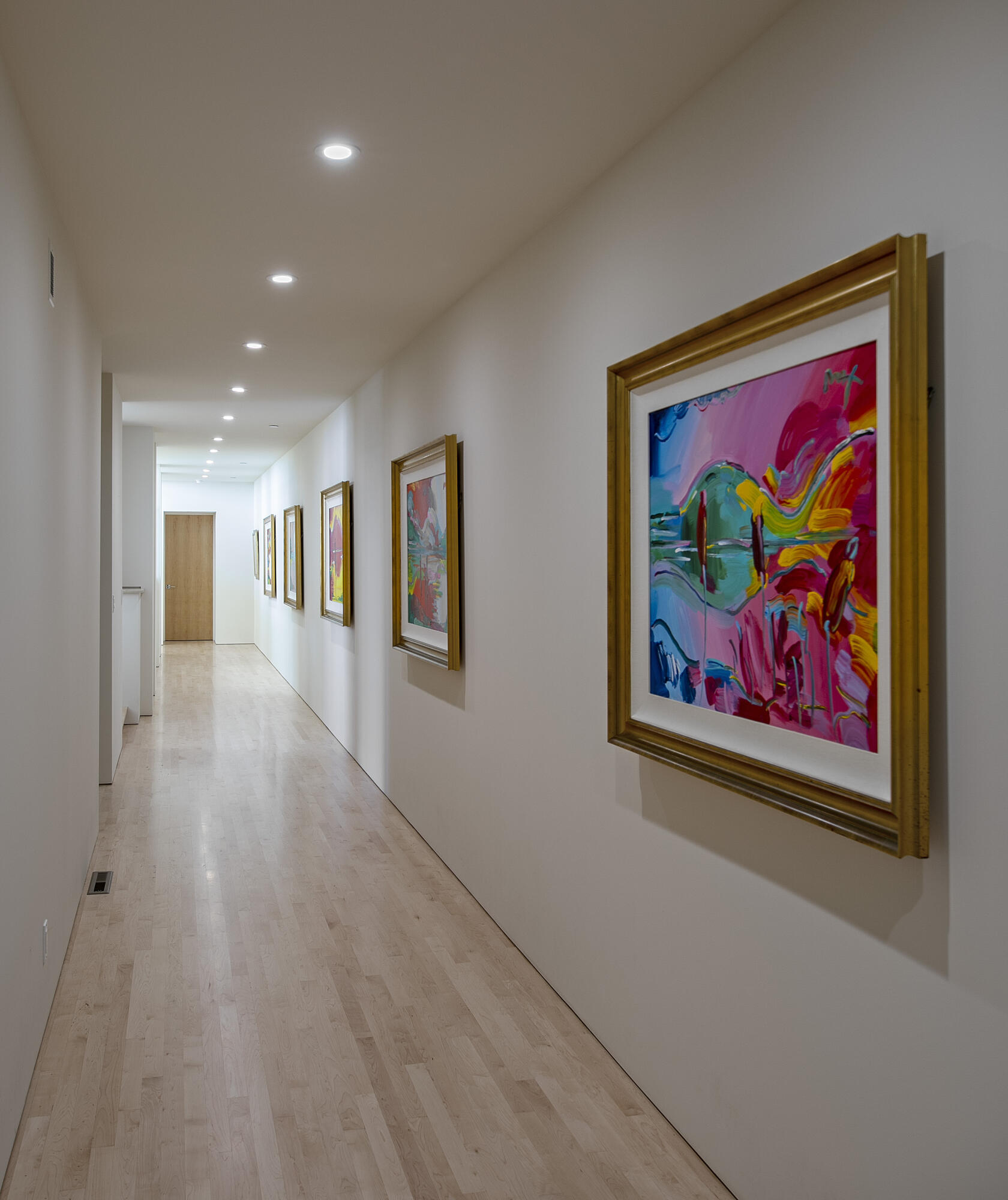 303 Meadowbrook Drive Santa Barbara, CA 93108 - Photo 21 of 28 a view of a hallway with wooden floor and furniture