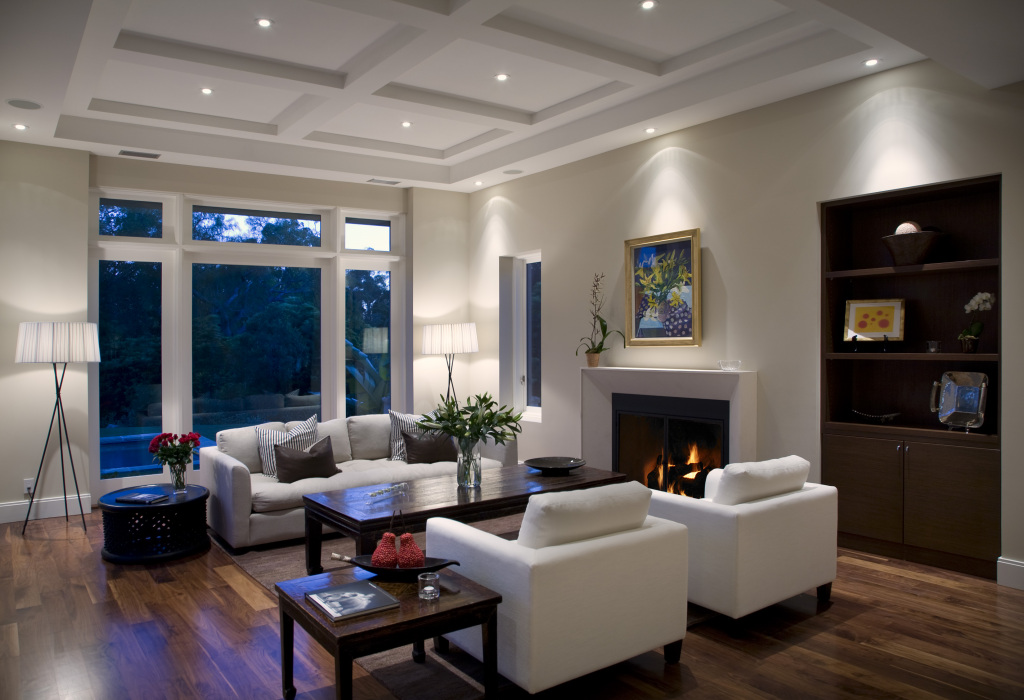 1743 Glen Oaks Drive Montecito, CA 93108 - Photo 2 of 14 a living room with furniture fireplace and window