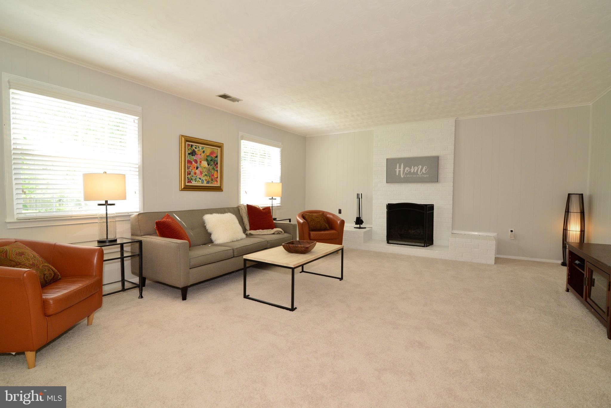 1501 Coat Ridge Road Herndon, VA 20170 - Photo 1 of 29 Inviting Family Room with Wood Burning Fireplace.