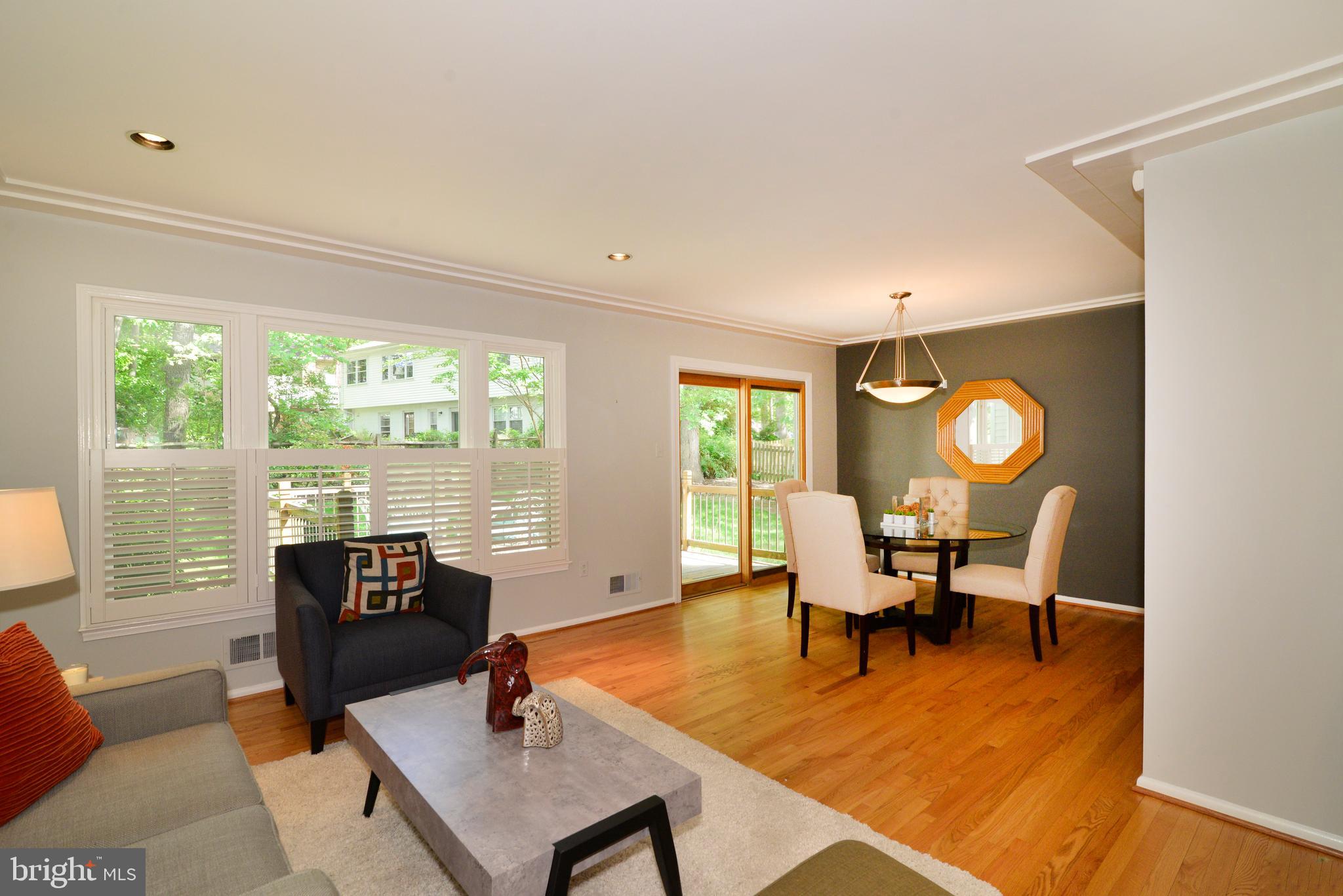 1501 Coat Ridge Road Herndon, VA 20170 - Photo 10 of 29 Living Room with Oversized Window.