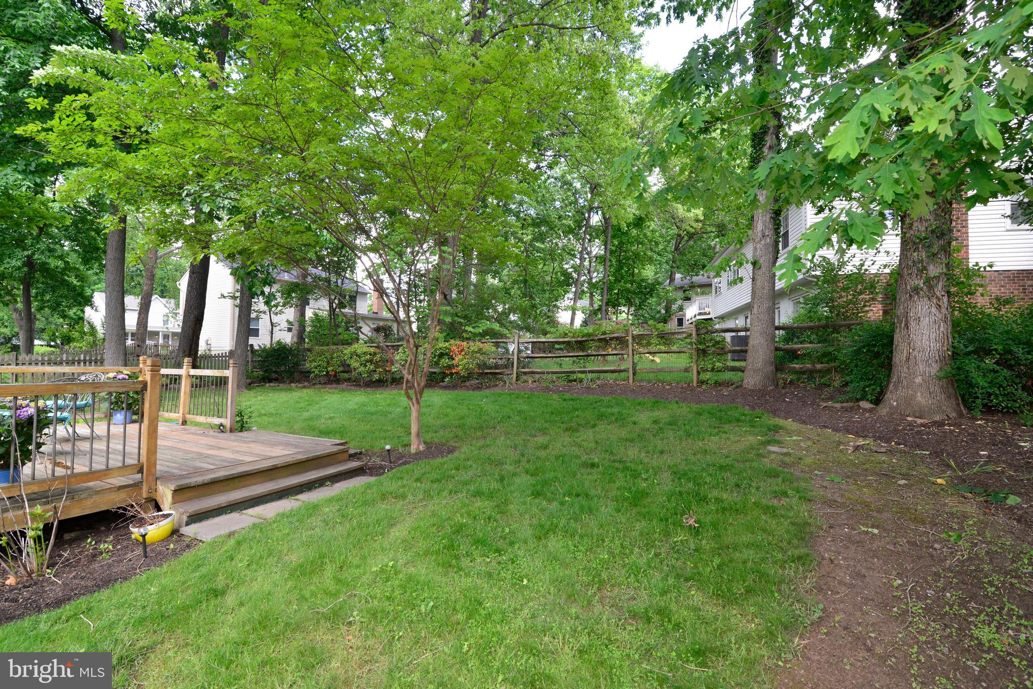 1501 Coat Ridge Road Herndon, VA 20170 - Photo 25 of 29 Fully Fenced Back Yard.