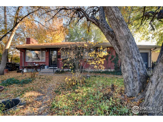 a view of house with a backyard