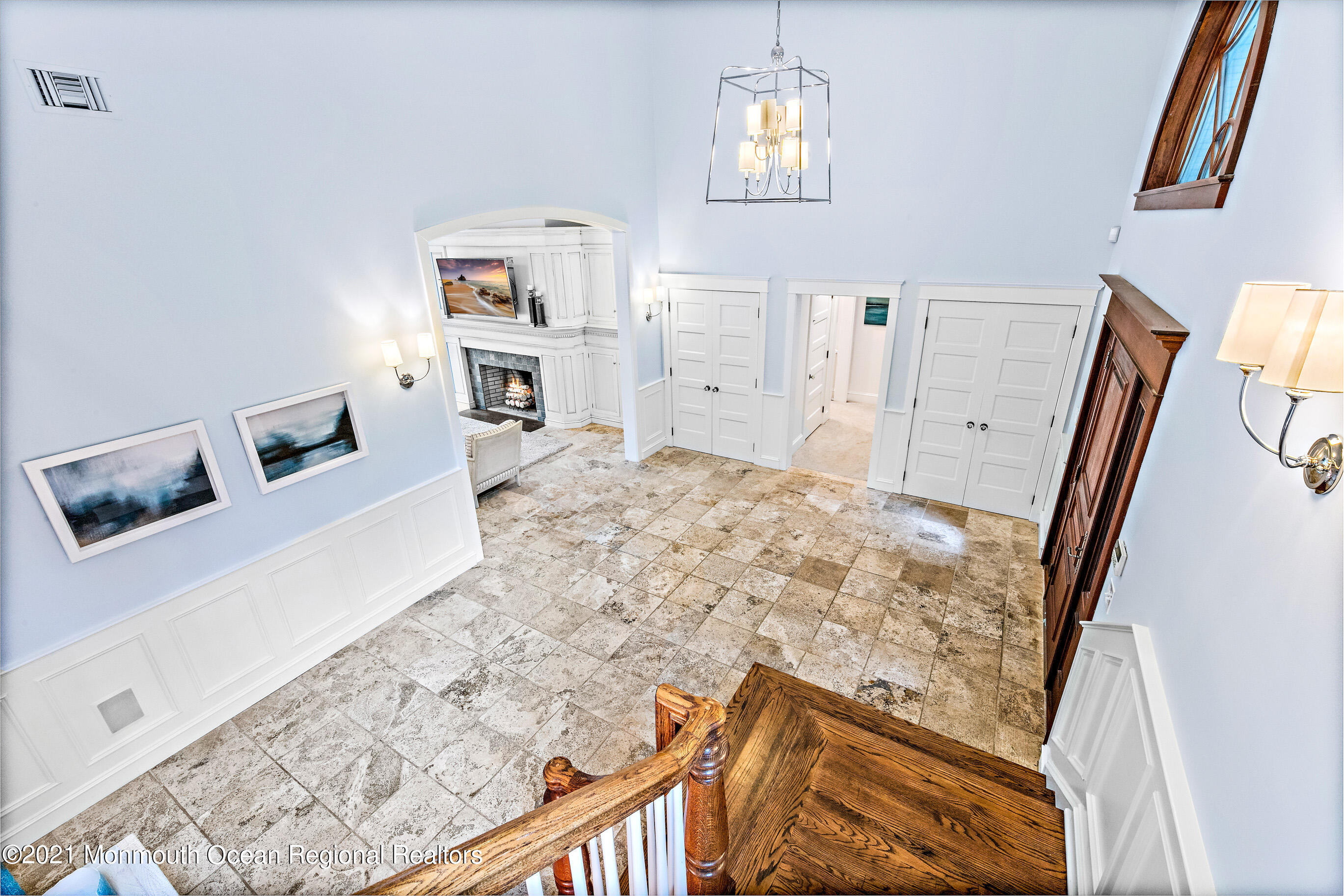 43 Muhlenbrink Road Colts Neck, NJ 07722 - Photo 5 of 89 a living room with furniture and a flat screen tv