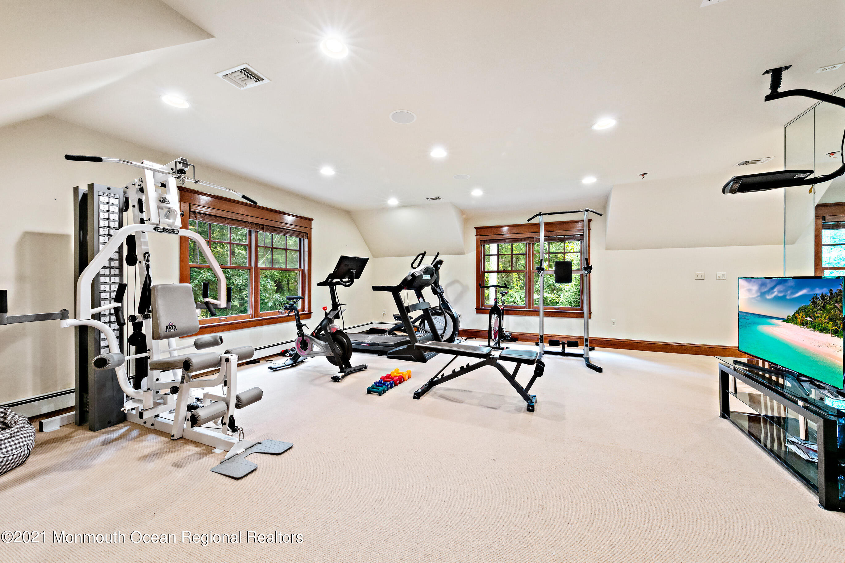 43 Muhlenbrink Road Colts Neck, NJ 07722 - Photo 49 of 89 a view of a room with gym equipment