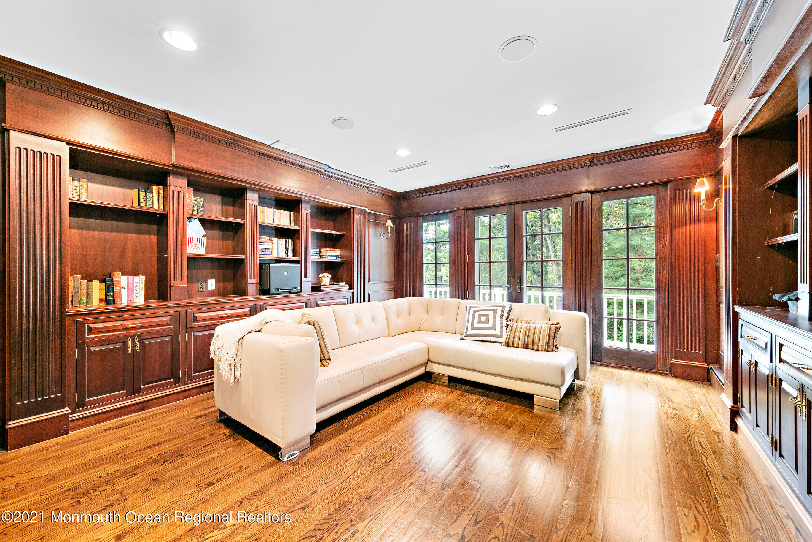 43 Muhlenbrink Road Colts Neck, NJ 07722 - Photo 50 of 89 a living room with furniture and a large window